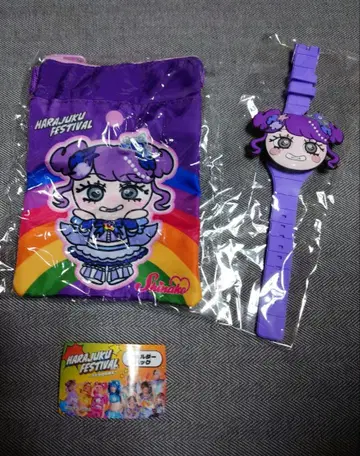 하라주쿠 페스티벌 숄더백 마스코트 워치 시나코