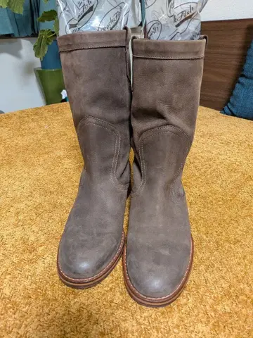 브라운 스웨이드 부츠 코르소 로마 CORSO ROMA9 이탈리아제