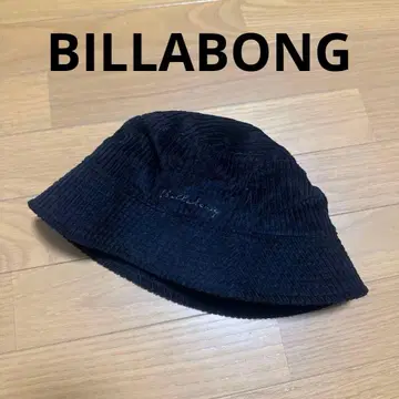 [ 새상품급 ] BILLABONG 블랙 코듀로이 버킷햇