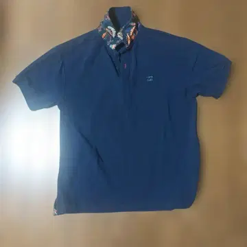 빌라봉 네이비 피케 셔츠 L 사이즈