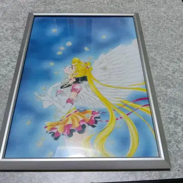 세일러문 클리어 파일 A4 프레임 포함