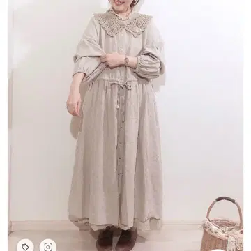 새상품급*사만사 모스모스*SM2*린넨*개더 원피스