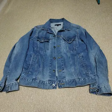 UNIQLO 데님 자켓 데님 블루
