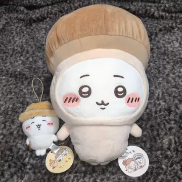 [새상품] 치이카와 버섯 인형옷 BIG 봉제 인형 아키다몬 마스코트 세트