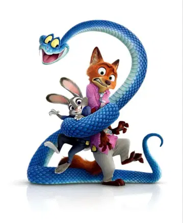 해피 복권 주토피아2 애니메이션 피규어