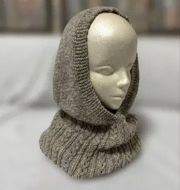 핸드메이드, 후드 부착 넥 워머 (발라클라바)