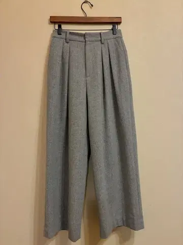 뷰티&유스 유나이티드 애로우즈 헤링본 와이드 팬츠