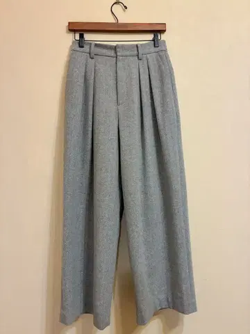 뷰티&유스 유나이티드 애로우즈 헤링본 와이드 팬츠