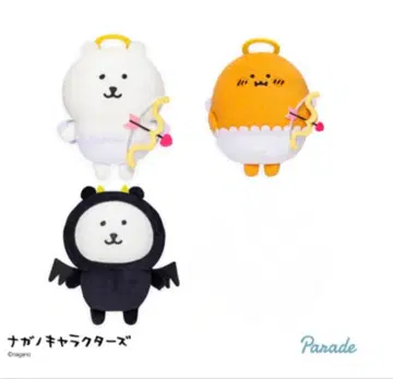 나가노 캐릭터즈 천사 & 악마 봉제 인형 나가노 곰