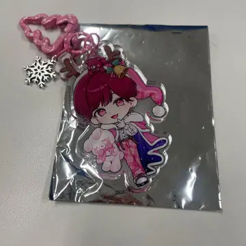 #Luvless 이부키 크리스마스 미니 캐릭터 아크릴 키링