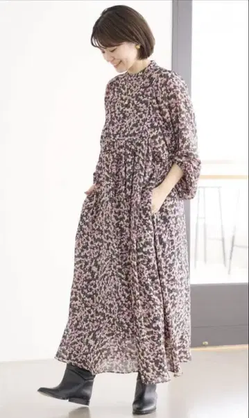 IENA 완판 보잠 볼륨 슬리브 원피스 니트 가디건 Fray