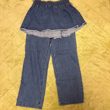 [ 사만사 모스모스 ] 스커트 세트 데님 팬츠