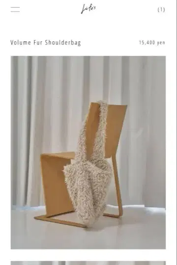 todayful 볼륨 퍼 숄더백