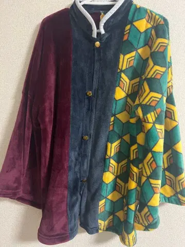 귀멸의 칼날 토미오카 기유 착용 담요