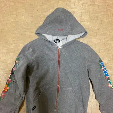 D&G 후드 부착 그레이 후드티