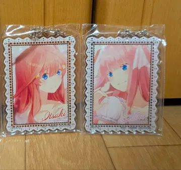 5등분의 신부 니노&미츠키 아크릴 키링