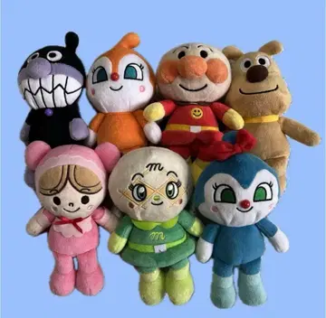 호빵맨 봉제 인형 8체 세트