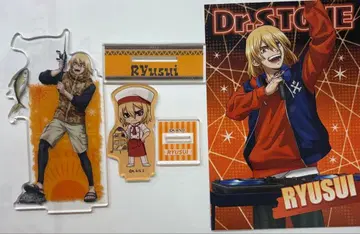 Dr.STONE 나나미 류스이 아크릴 스탠드 엽서 점프 페스타 미니 복권