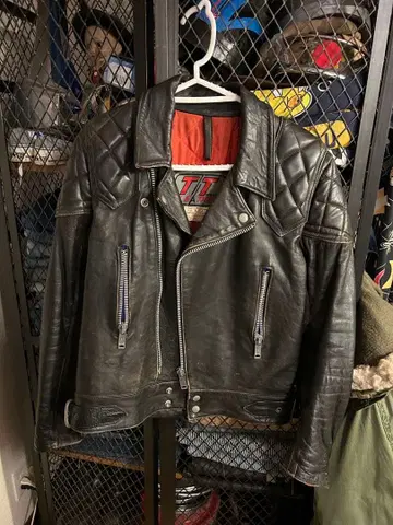 T T 가죽 TT LEATHERS 빈티지 라이더스