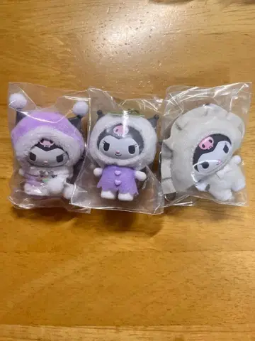 꼬마 쿠로미 세트 눈의 정령 화과자 반찬