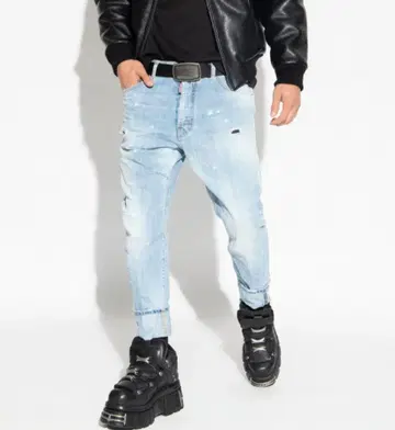 [새상품급] DSQUARED2 테일러드 컴뱃 데님 size 46