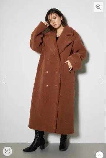 rienda 테디 보아 2WAY 롱 코트