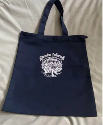 레어 미품 캡틴 산타 지퍼 토트백