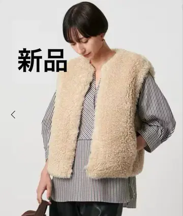 UNITED ARROWS 퍼라이크 보아 베스트