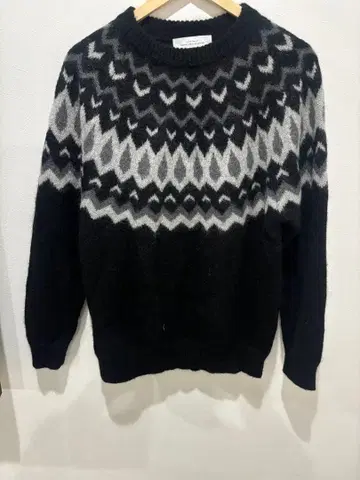 UNITED ARROWS Green label 노르딕 무늬 니트 스웨터