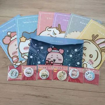 치이카와 A5 노트 캔 거울 세븐일레븐 플랫 케이스