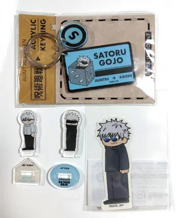 주술회전 PLAZA 지로리 미니 아크릴 스탠드 주술회전 고죠 사토루