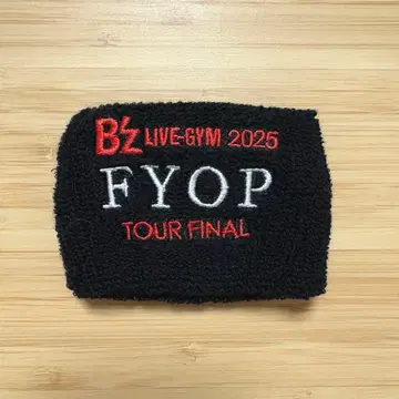 B'z FYOP 12/21 회장 한정 파이널 리스트 밴드