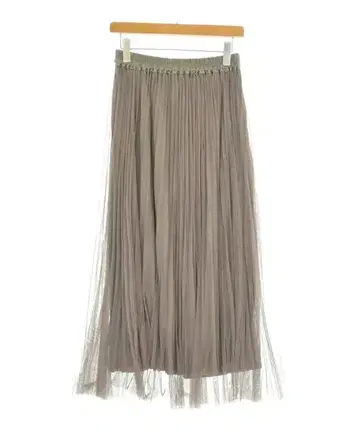 green label relaxing 롱 맥시 길이 스커트 여성용