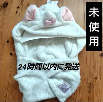 디즈니 마리 후드 달린 머플러 팬캡