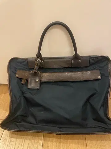 페리지 나일론 가죽 비즈니스 백