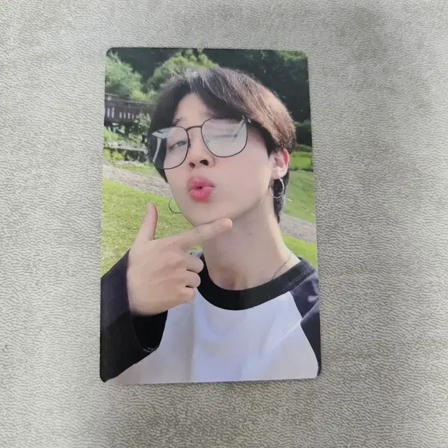 인더숲 지민 포카 bts 방탄