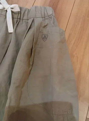 [새상품급] 오르치발 린넨 스커트 size1 카키