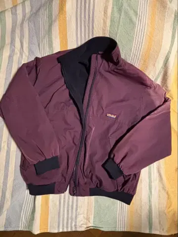 xlarge 퍼플 나일론 자켓