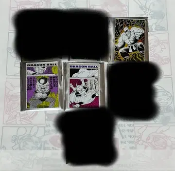 드래곤볼 메탈릭 아크릴 카드 컬렉션 3종 세트