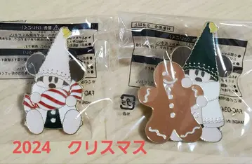 리루린린 핀 배지 2개 디즈니 카니발 게임 2024 크리스마스