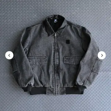 지저인 ONLINE 가죽 칼라 디트로이트 자켓 S 사이즈