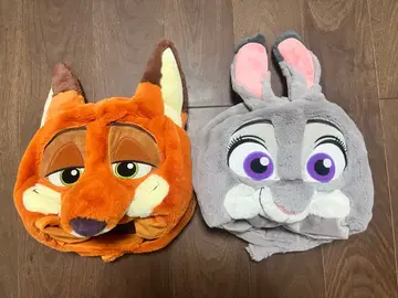 주토피아 닉 와일드 & 주디 홉스 상하이 디즈니 캡