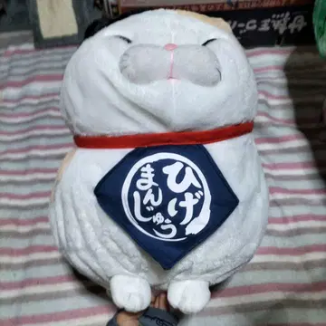 만주풍 고양이 봉제 인형 약 30cm