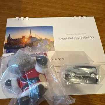 2026 VOLVO 달력 & EX30 미니카 & 엘크 크리스마스