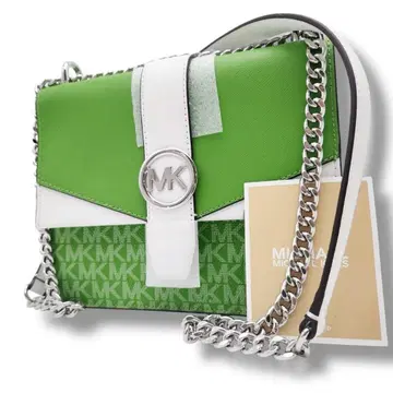 미사용 마이클코어스 체인 숄더백 시그니처 새상품 컨디션 최상