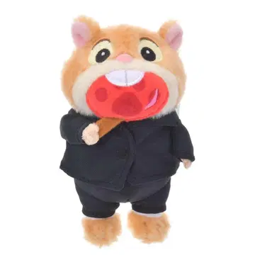 디즈니 스토어 레밍 비즈니스맨 봉제 인형 키링 주토피아