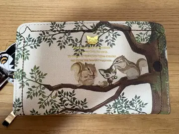 와치필드 베베다얀 지갑 다람쥐와 비밀 이야기 아이보리 미사용