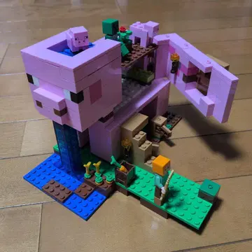 돼지 집 마인크래프트 레고 21170 LEGO