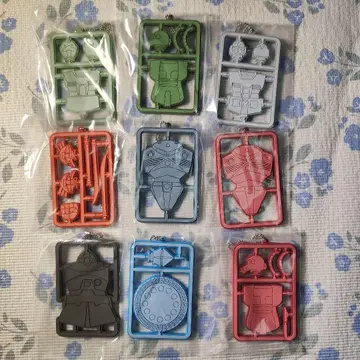 제일복권 건담 E상 러버 키링 9종 세트