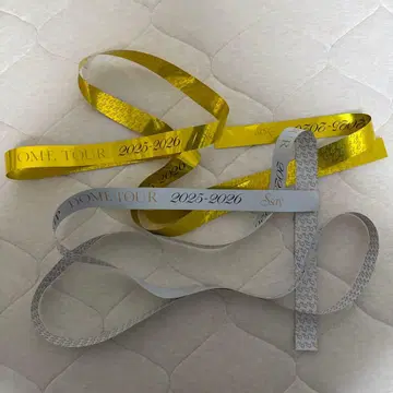 Hey! Say! JUMP 투어 Ssay 은색 테이프 흰금